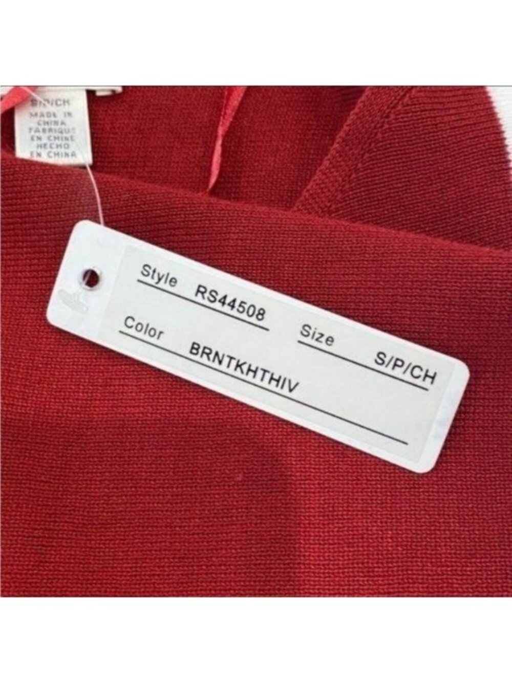 NWT Spense Color-Block Raglan Sweater Size Small - Picture 9 of 10